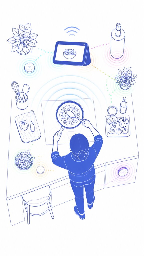 smart recipe display ecosystem