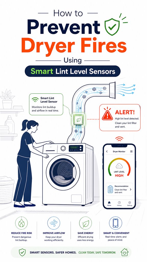 smart sensor lint prevention