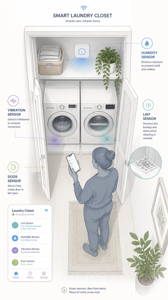 smart sensors prevent dryer fires
