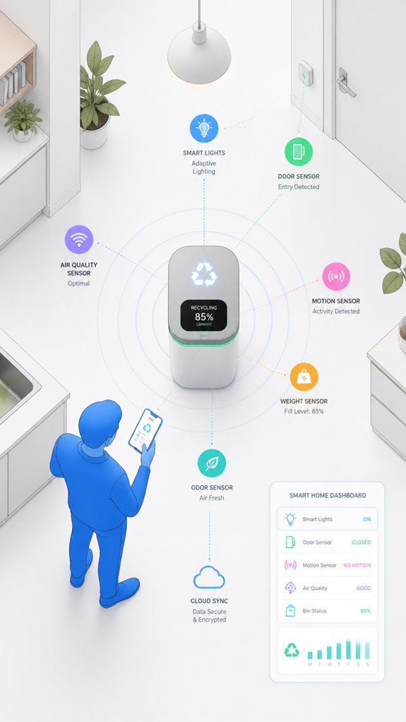 smart waste sorting integration