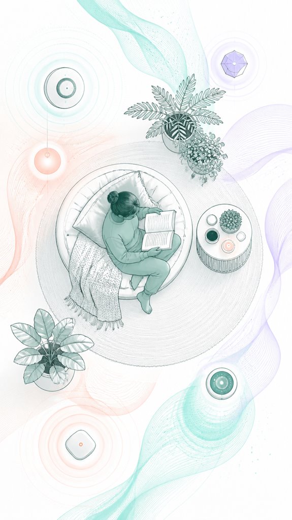 soothing calibrated ambient sounds